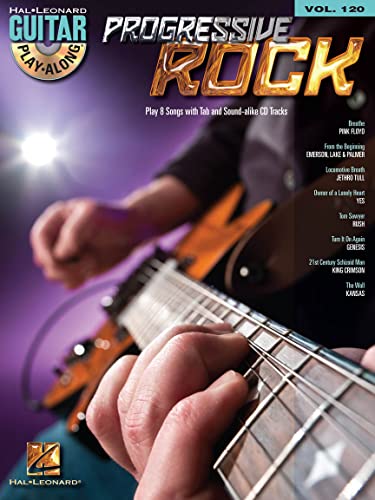 Guitar Play Along Volume 120 Progressive Rock Guitar Book/Cd (Hal Leonard Guitar Play-Along, Band 120) (Hal Leonard Guitar Play-Along, 120, Band 120) von Hal Leonard Europe